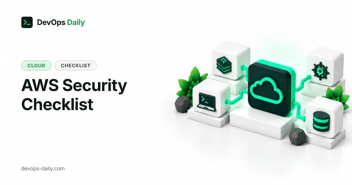 AWS Security Checklist