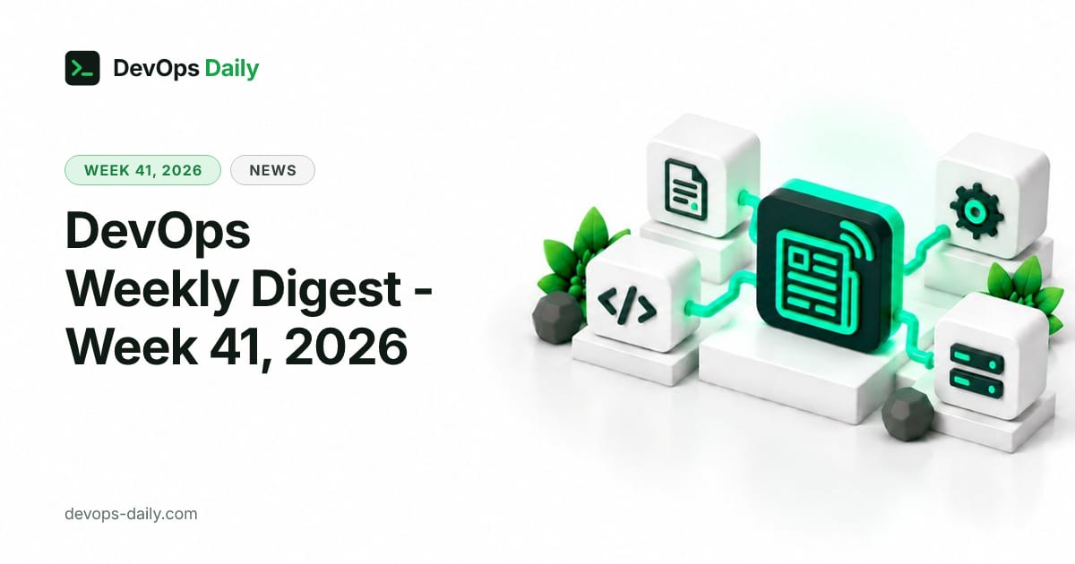 DevOps Weekly Digest - Week 41, 2026