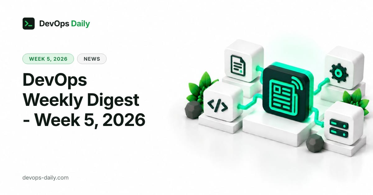 DevOps Weekly Digest - Week 5, 2026