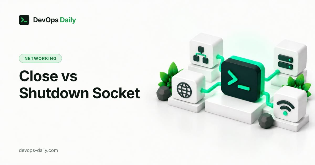 Close vs Shutdown Socket