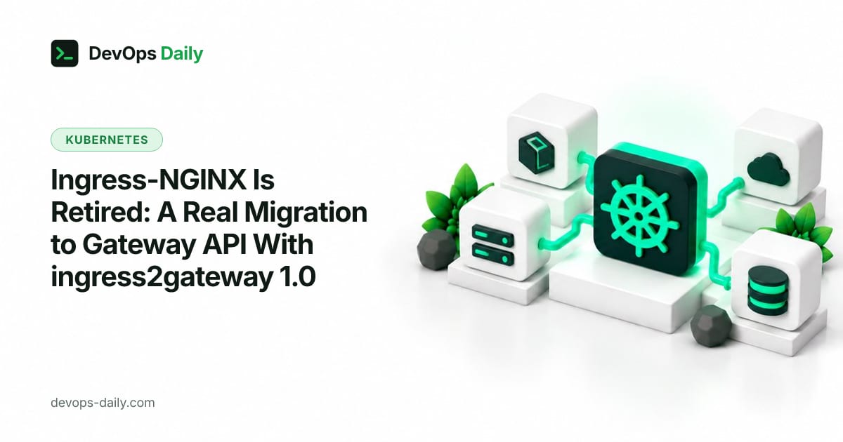 Ingress-NGINX Is Retired: A Real Migration to Gateway API With ingress2gateway 1.0